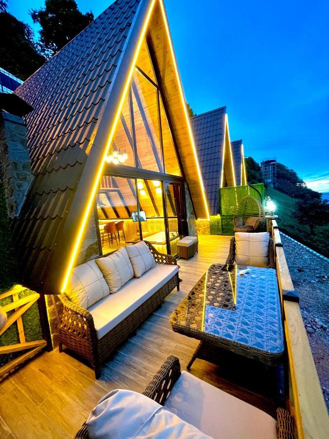 ÇamlıhemşinMirana Bungalov别墅 外观 照片